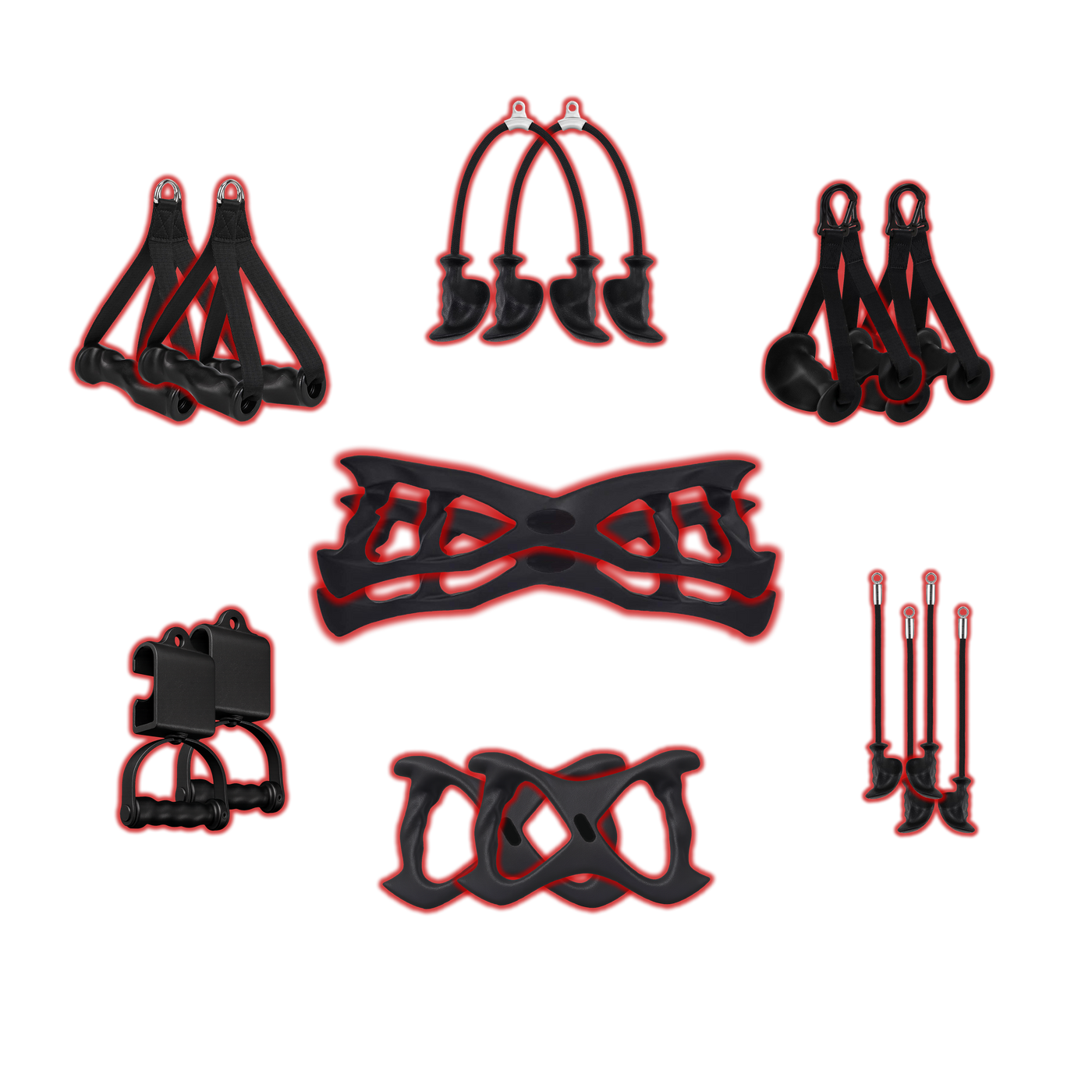 MEDIUM GYM CABLE ATTACHMENTS PACKAGE