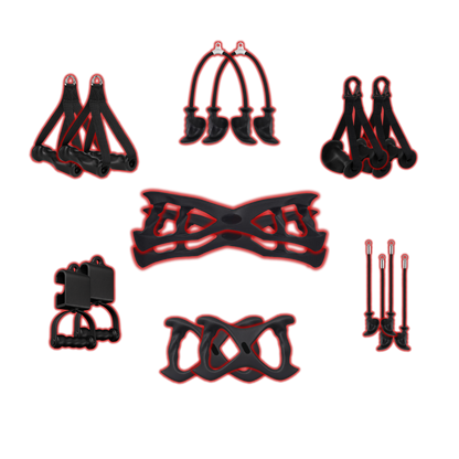 MEDIUM GYM CABLE ATTACHMENTS PACKAGE
