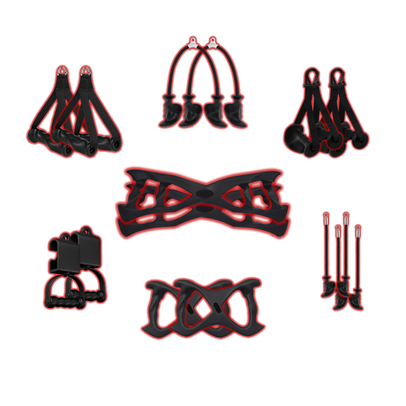 MEDIUM GYM CABLE ATTACHMENTS PACKAGE